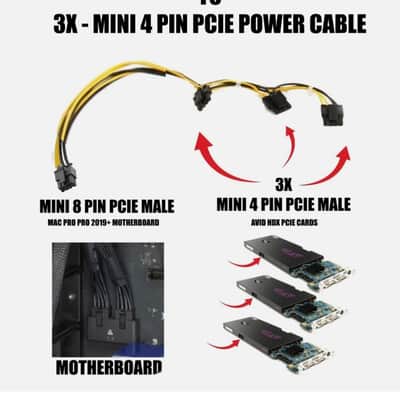 AVID HDX 2019+ PCIE MULTI PIN MAC PROS image 2