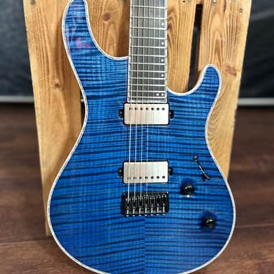 Mayones Regius 7 custom 2026 - Trans light blue spirit image 1