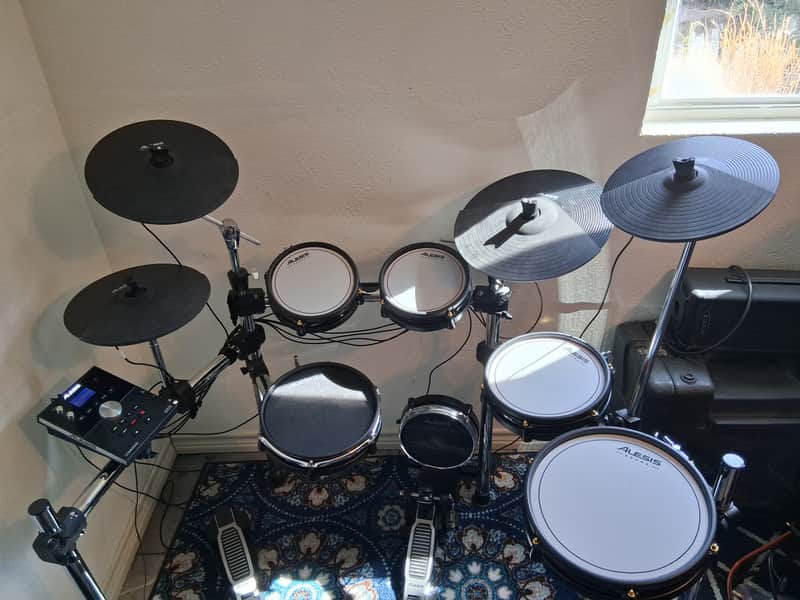 Alesis  Command Advanced Special Edition drum set with upgrades / cymbal and tom expansion