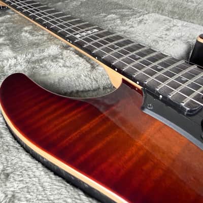 ESP E-II SN-III Hardtail w/Case - Tiger Eye Sunburst image 4