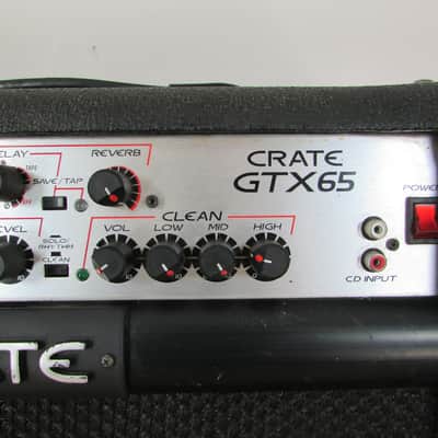 Crate GTX65 Guitar Amp 65 Watts Amplifier Combo image 3