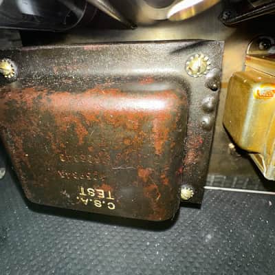 Vintage 1963 Fender Showman Head & Cab w/ Original JBL D130F – Serviced – Local Pickup image 21