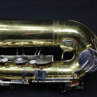 King Model 615 Tenor Saxophone in it's Original Case with Extras Complete & Nice 7 S image 3