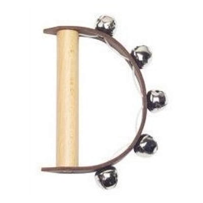 Rohema Percussion - Hand Bells - 5 Cross Bells Medium Pitch - (Made in Germany) image 1