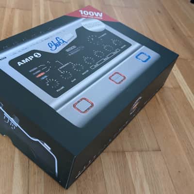 BluGuitar Amp1 Mercury Edition 100-Watt Nanotube Pedalboard Guitar Amp 2018 - 2020 - Silver image 4