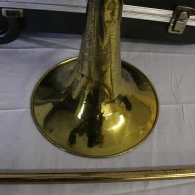 Blessing Scholastic Trombone with Case & Mouthpiece. Made in USA. Good condition image 4