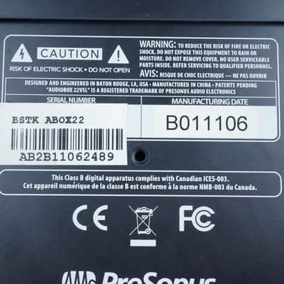 PreSonus AudioBox 22VSL 2011 Blue w/ USB Cable image 7