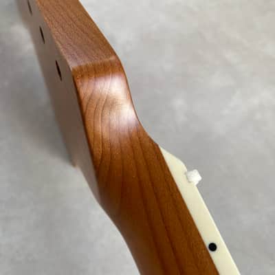 Roasted Maple Custom CBS Stratocaster Neck - Rosewood Fretboard -Nitro Satin - SS Frets - Bone nut image 12