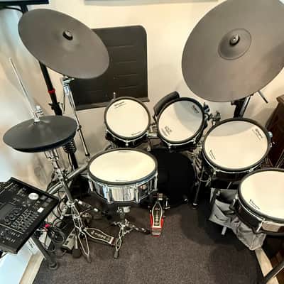 Roland TD-50KVX V-Drum Kit w Premium Upgrades - Mesh Pads - Black image 2