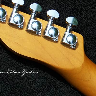 Tele with Gibson 24-3/4" Scale Roasted Maple Neck X-Light 6 lb. Vintage Butterscotch Blonde Telecaster Guitar+ Matched Set Golf Foil and Tele Pickups + Treble-Bleed Circuit+Leveled+Crowned and Polished Frets!+12" Radius low action-no buzzing! image 7