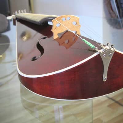 Vintage Johannes Pugh Violinett #589 Bowed Tabletop Violin Near Mint with Original Hard Shell Case image 4