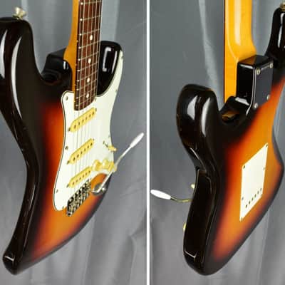 Squier by FENDER Stratocaster SST'62 JV 1984 - Sunburst - Japan Import image 6