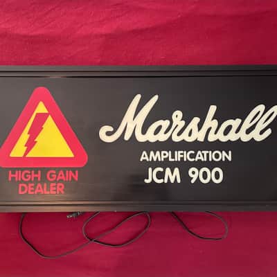 Marshall 1987 JCM900 point of sale light JCM 900 1987 - Black image 1