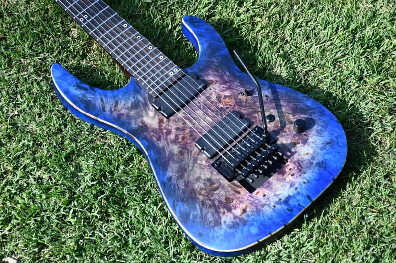 Legator N7XFR 2019 Ocean (7 String Hand Crafted Electric Guitar) image 1