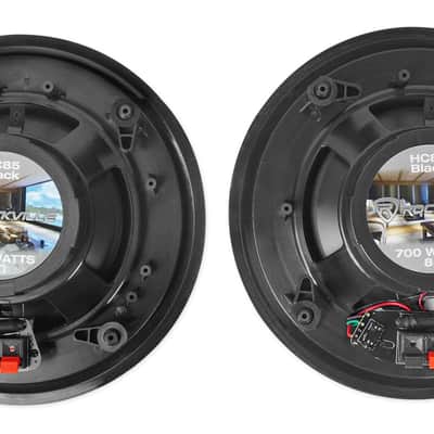 Rockville Rock Zone 8 Receiver+(16) 8" Black Ceiling Speakers For Restaurant/Bar image 9