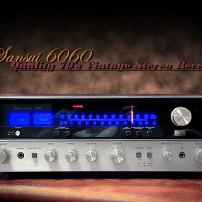 Sansui 6060 🌈RaRe🌈 1976 Vintage Stereo Receiver image 1