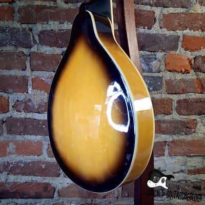 Johnson MA-100 A-Style Archtop Mandolin (2010s - Sunburst) image 14