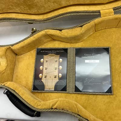 Gibson Custom Shop 50th Anniversary Les Paul Custom 2007 - Bullion Gold image 12