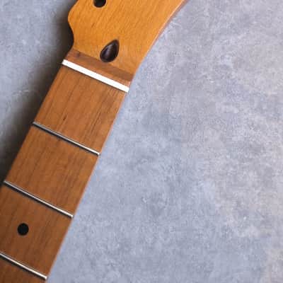 Roasted Flamed Maple Neck - 22 Frets image 1