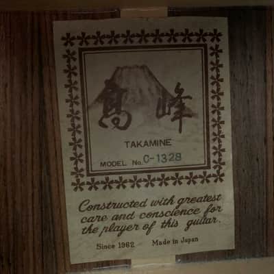 Vintage Takamine C-132S Natural 1978 image 2
