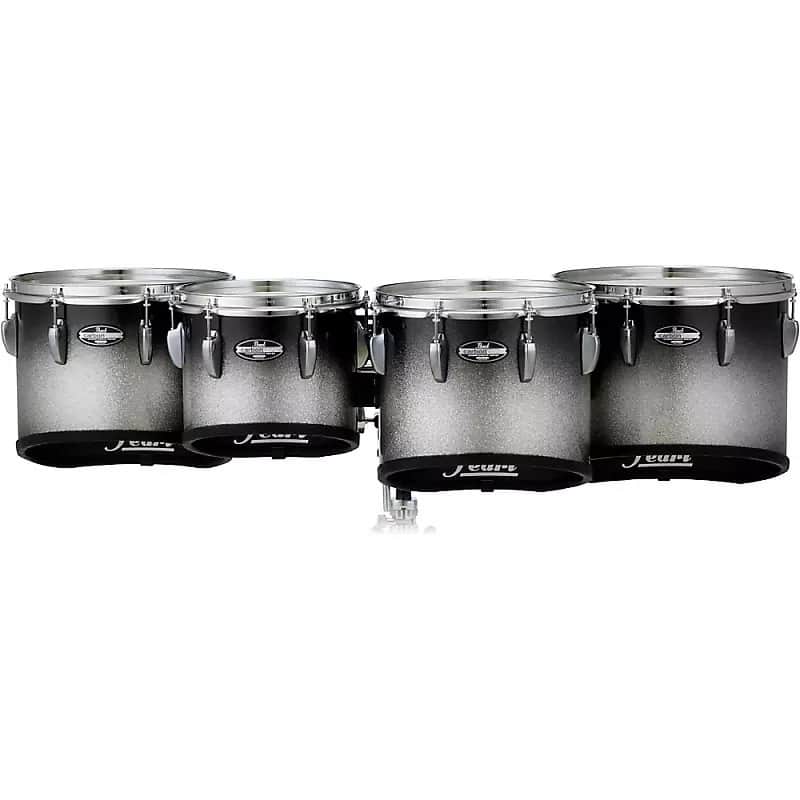 Pearl PMTCC0234 Championship 10 / 12 / 13 / 14" CarbonCore Maple Quad Marching Tenor Set image 1