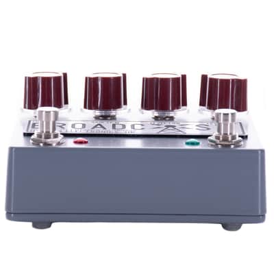 Hudson Electronics Broadcast Dual Foot Switch Class-A Germanium Pre-Amplifier Effect Pedal image 5
