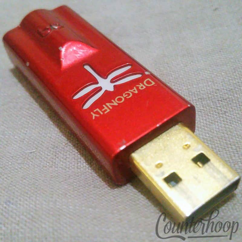 AudioQuest - DragonFly Red USB DAC/Headphone Amplifier Laptop Head Phone Preamp image 1