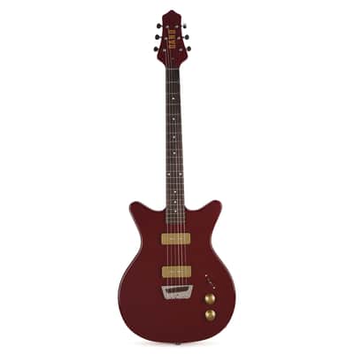 Danelectro Dan O. Mano Electric Guitar Maroon image 4