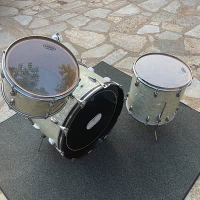 Vintage Slingerland 3pc 70's Drum Set kit 24x14,13x9,16x16 image 19