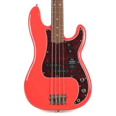 Fender Limited Edition Vintera II Road Worn '60s Precision Bass Fiesta Red image 2