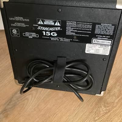 Fender Starcaster 15G amp 2010s - Black image 2