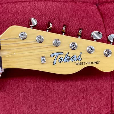 Tokai ATE-102R Vintage Natural Electric Guitar w/ Bag Made in Japan image 9