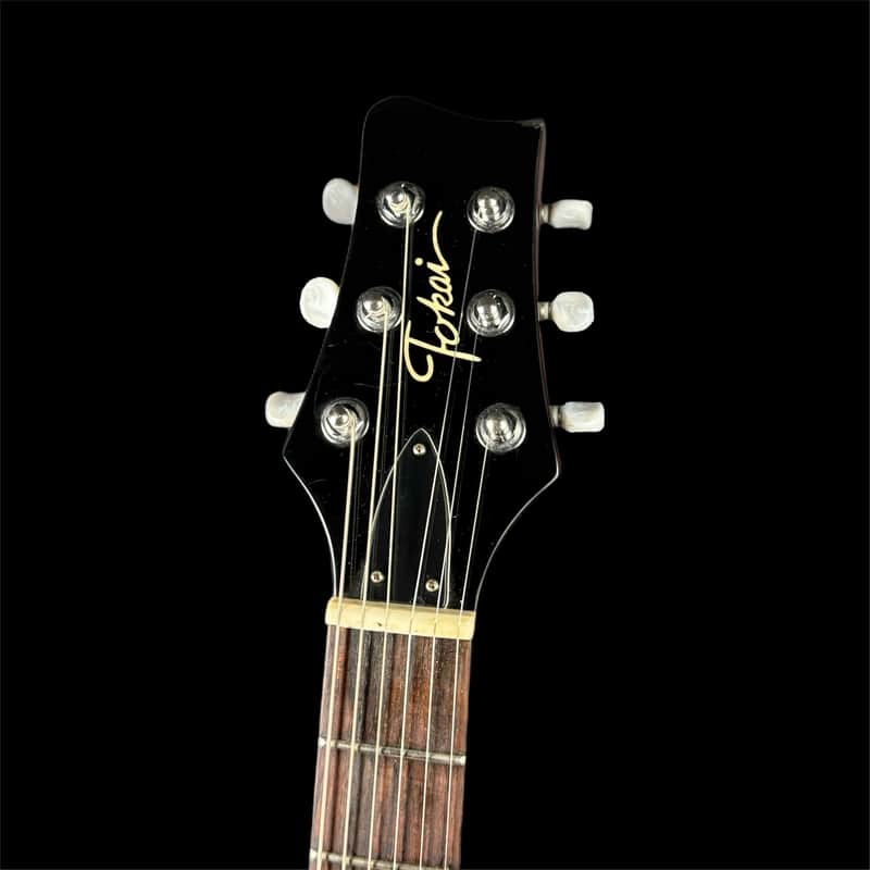Tokai LG50Q Electric Guitar in Quilted Sunburst | Reverb Canada