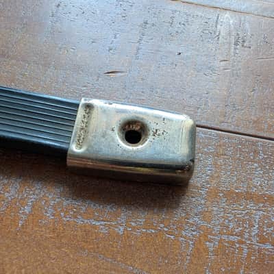 Fender Vintage Deluxe Reverb Amplifier Handle Blackface 1960s NICE Patina! image 3