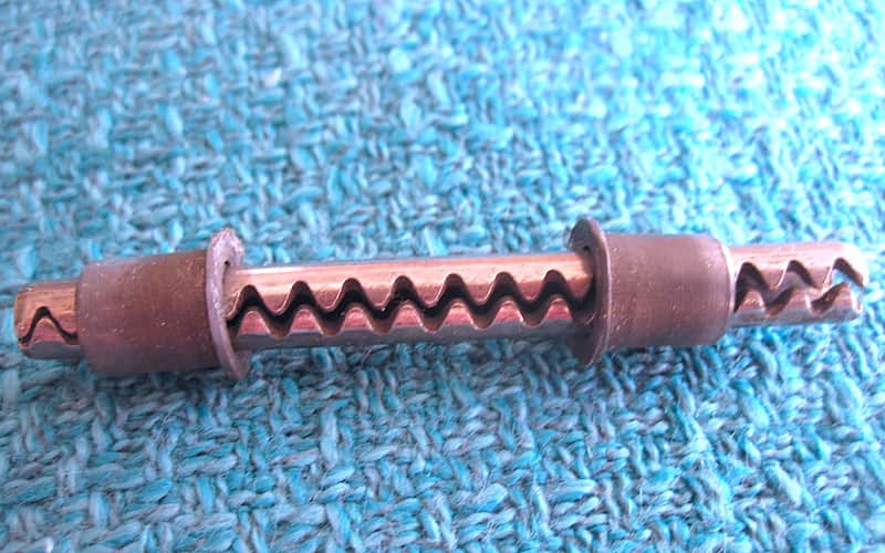 Tama pedal footboard heel plate hinge pin and bushings - Viintage image 1