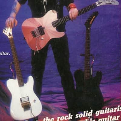 Kramer Mick Mars Telecaster Telecaster/Baretta 80's Black image 25