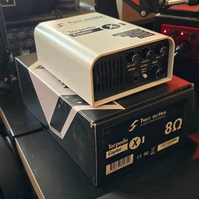 Two Notes Torpedo Captor X 8ohm Stereo Reactive Load Box / Attenuator 2020 - White image 6
