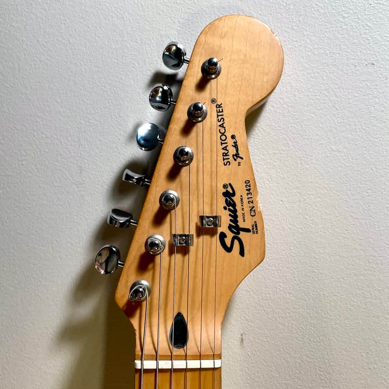 1992 Korean Squier Stratocaster Torino Red (MIK) image 1