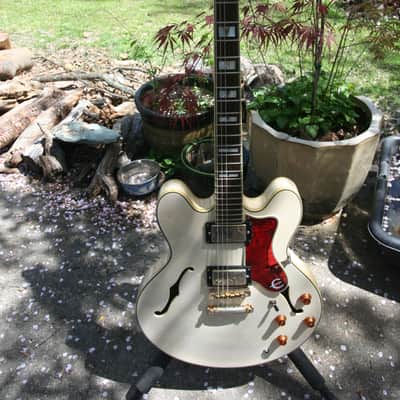 Epiphone Sheraton II Early 90s white / gold hardware image 4
