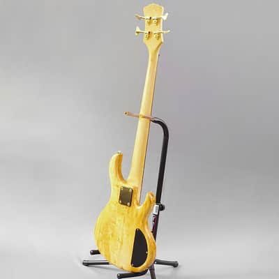 Custom Made Left Handed Behold the Lion Short Scale Electric Bass with Bag image 2