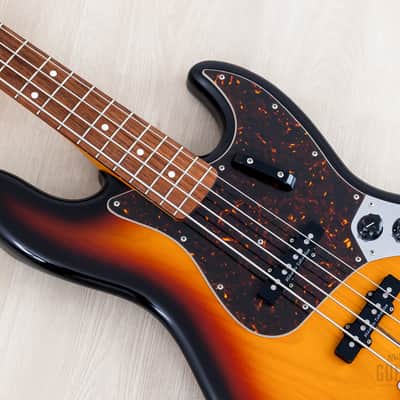 2005 Fender ‘62 Jazz Bass DiMarzio Collection JB62-110DMC Sunburst Lacquer, Japan CIJ image 7