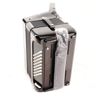 Hohner Bravo II 48 Chromatic Piano Key Accordion Black (BR48BLK) image 4