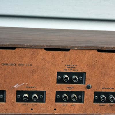 Sanyo DXL5480 Receiver with 8 Track 70s - Silverface image 6
