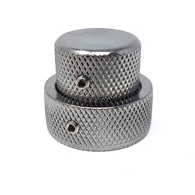 Brio Concentric Stacked Knobs for Jazz Bass Gold Nickel Black image 15