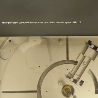 1983 Denon DP-11F Fully Automatic Direct Drive Turntable W/ Original Box image 2
