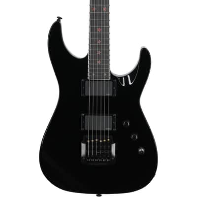 ESP LTD Jeff Hanneman JH-600 CTM Electric Guitar (with Case), Black image 7