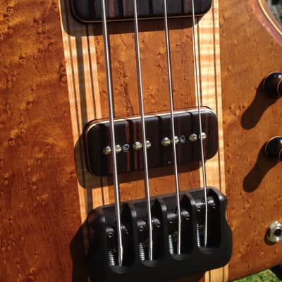 D Huff Guitars 4 String 32" Scroll Bass image 5