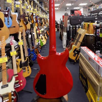 Reverend Sensei RA Electric Guitar - Transparent Cherry image 3