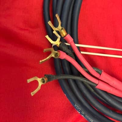DH LABS Silver Sonic T-14 9ft bi-wire pair audiophile speaker cables image 3