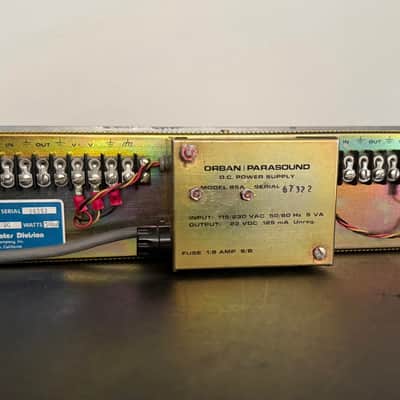 Orban 621B Dual Channel 4-Band Parametric Equalizer 1980s - Blue image 6